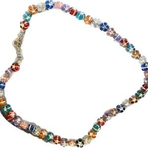 Brandy Melville Flower Bead Necklace